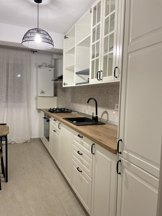 Apartament 2 camere prima chirie utilat+mobilat+loc parcare Popas Pacurari