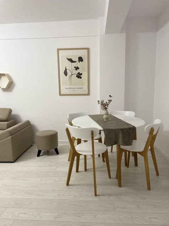 Apartament 2 camere prima chirie mobilat+parcare Pacurari-Kaufland