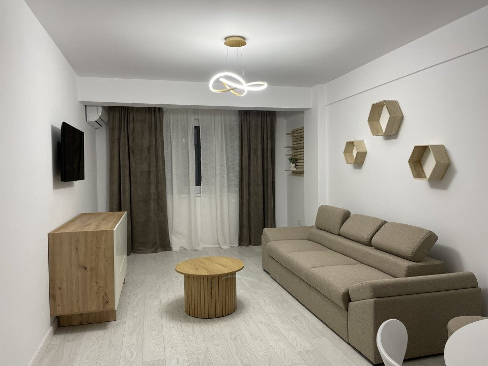 Apartament 2 camere prima chirie mobilat+parcare Pacurari-Kaufland