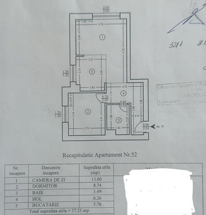 APARTAMENT 2 CAMERE, ETAJUL 4 DIN 8, BLOC NOU, TATARASI