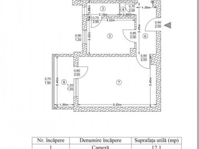 Apartament 2 camere decomandat intermediar Soseaua Nicolina - BRD