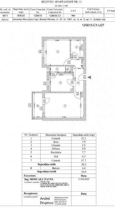 Apartament 2 camere decomandat  Soseaua Nicolina - BRD