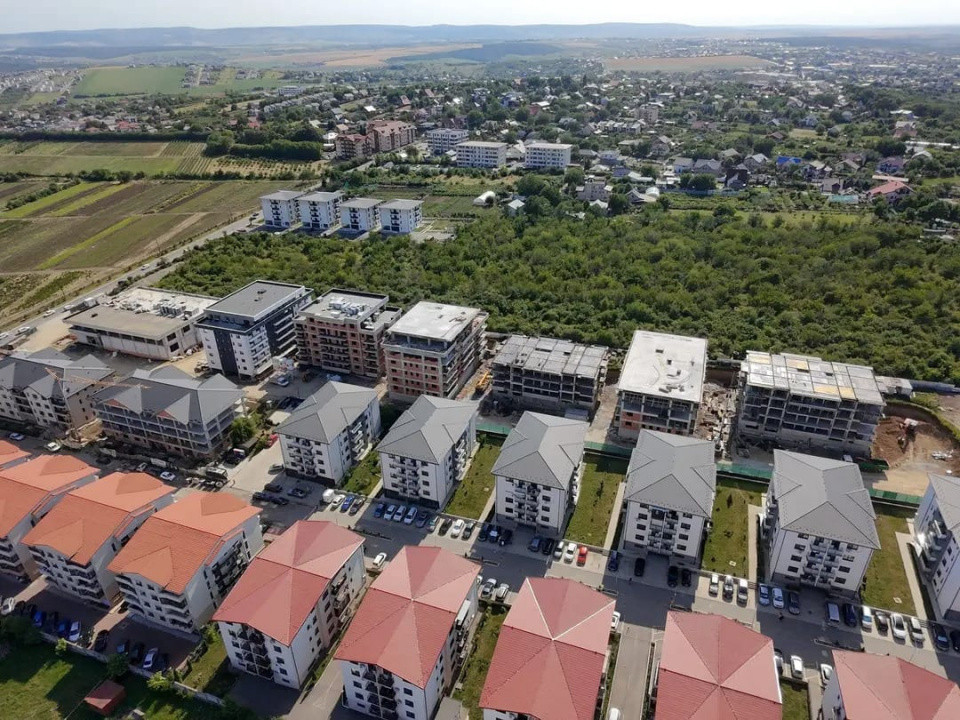 Apartament 1 camera, 41 mp,  Panoramic Galata Iasi-TVA 21% inclus