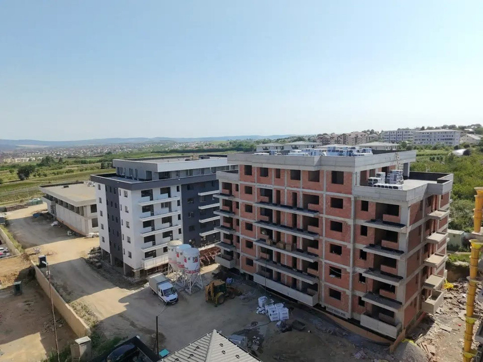 Apartament 1 camera, 41 mp,  Panoramic Galata Iasi-TVA 21% inclus