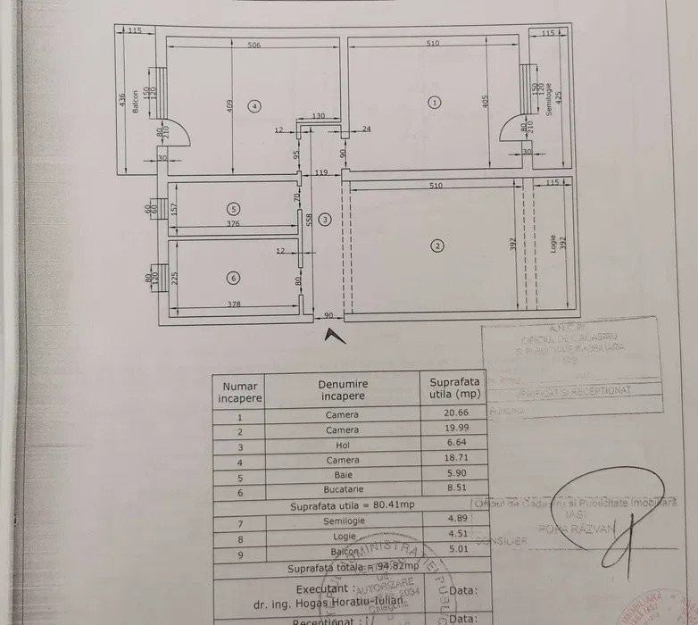 APARTAMENT 3 CAMERE, DECOMANDAT, ETAJ 1, din 4, VISANI