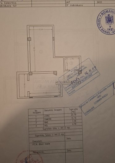 APARTAMENT 2 CAMERE, DECOMANDAT, BLOC NOU, TATARASI, MOBILAT SI UTILAT