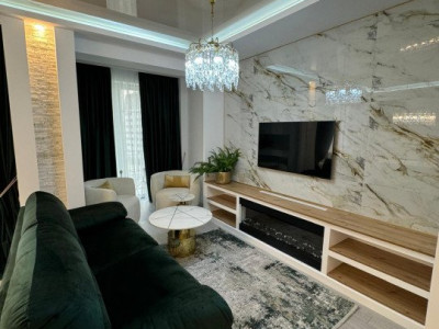 Apartament 3 camere Duplex Lux 128mp mobilat utilat Premium Pacurari-Kaufland 
