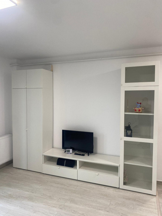 GARSONIERA MOBILATA SI UTILATA, BLOC NOU, ETAJ 1, POPAS PACURARI