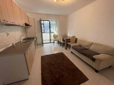 APARTAMENT 2 CAMERE, BLOC NOU, MOBILAT SI UTILAT, ETAJ 2/3, PARCARE