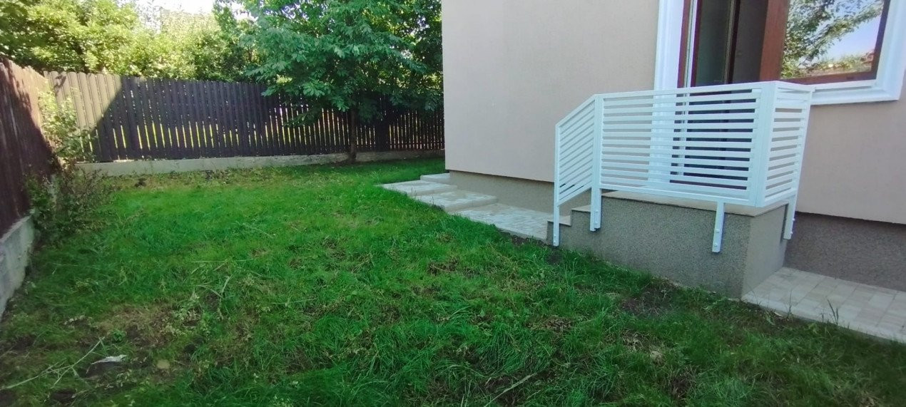 APARTAMENT 3 CAMERE, BLOC TIP VILA, GRADINA 160 MP + TERASA, 2 LOCURI PARCARE