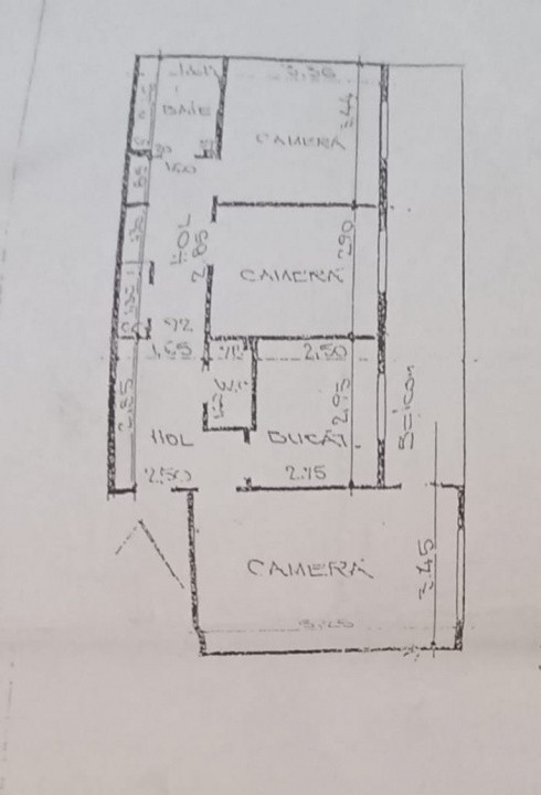 APARTAMENT 3 CAMERE, DECOMANDAT, ETAJUL 2, 2 BAI, CANTA, PLAN 2, NEGOCIABIL