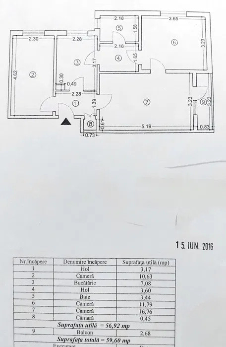 APARTAMENT 3 CAMERE, CIRCULAR, TUDOR VLADIMIRESCU, BLOC FARA RISC