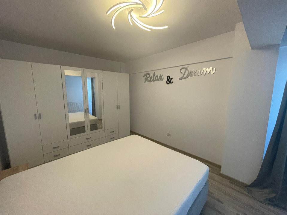 APARTAMENT 2 CAMERE, MOBILAT SI UTILAT, PRIMA CHIRIE, TOTUL NOU, 