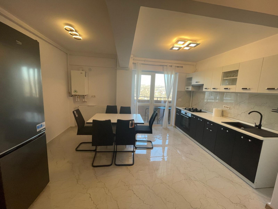 APARTAMENT 2 CAMERE, MOBILAT SI UTILAT, PRIMA CHIRIE, TOTUL NOU, 