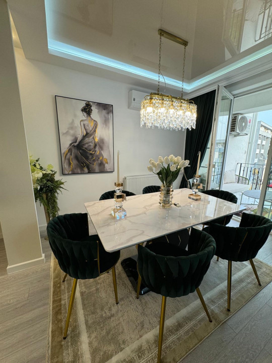 Apartament 3 camere Duplex Lux 128mp mobilat utilat Premium Pacurari-Kaufland 