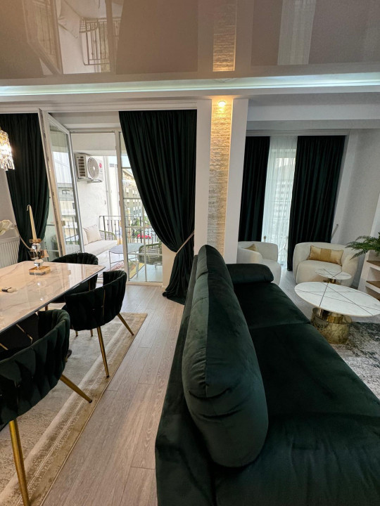 Apartament 3 camere Duplex Lux 128mp mobilat utilat Premium Pacurari-Kaufland 