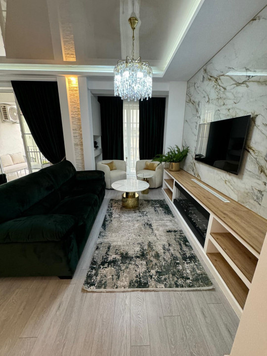 Apartament 3 camere Duplex Lux 128mp mobilat utilat Premium Pacurari-Kaufland 