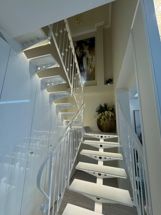 Apartament 3 camere Duplex Lux 128mp mobilat utilat Premium Pacurari-Kaufland 