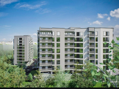 Apartament 2 camere 54.92mp Tatarasi - Kaufland , comision zero