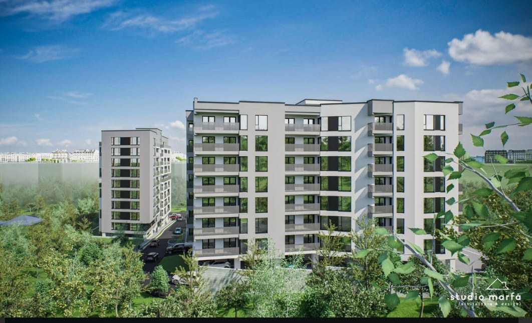 Apartament 2 camere 54.92mp Tatarasi - Kaufland , comision zero