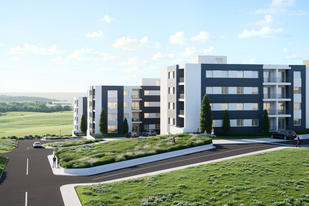 Apartament 2 camere 55mp TVA 21% inclus Valea Adanca-5 drumuri 