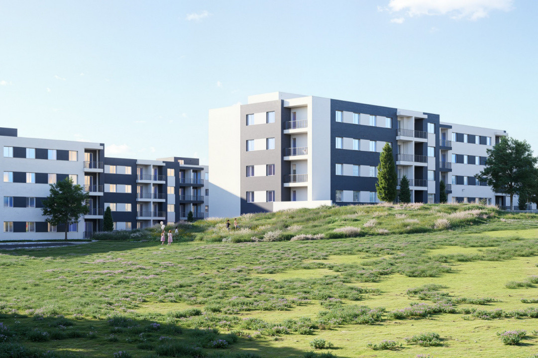 Apartament 1 camera 42mp TVA 21% inclus Valea Adanca-5 drumuri 