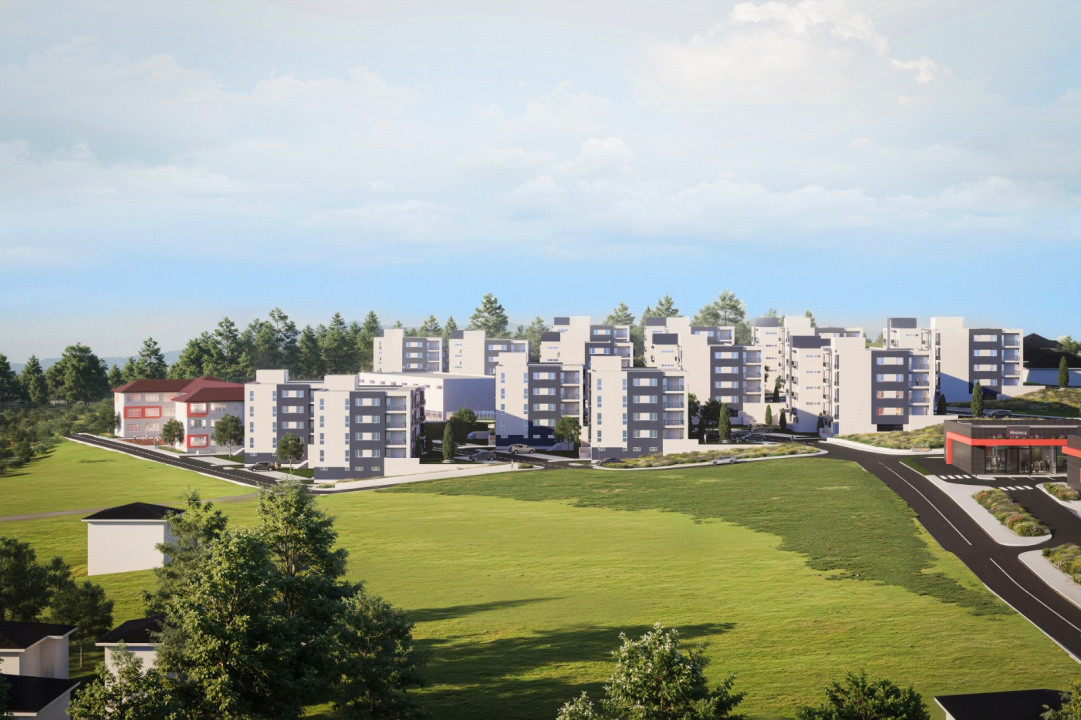 Apartament 1 camera 42mp TVA 21% inclus Valea Adanca-5 drumuri 