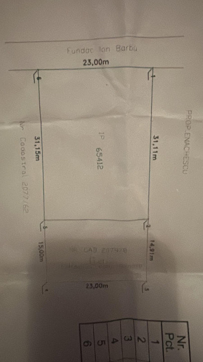 TEREN INTRAVILAN 1060 MP, BUCIUM- BARNOVA, DESCHIDERE LA DRUM 23 M