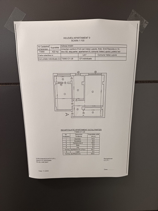 Apt 2 camere decomandat |Valea Lupului | Bloc 2025 | Parcare inclusă | Intabulat