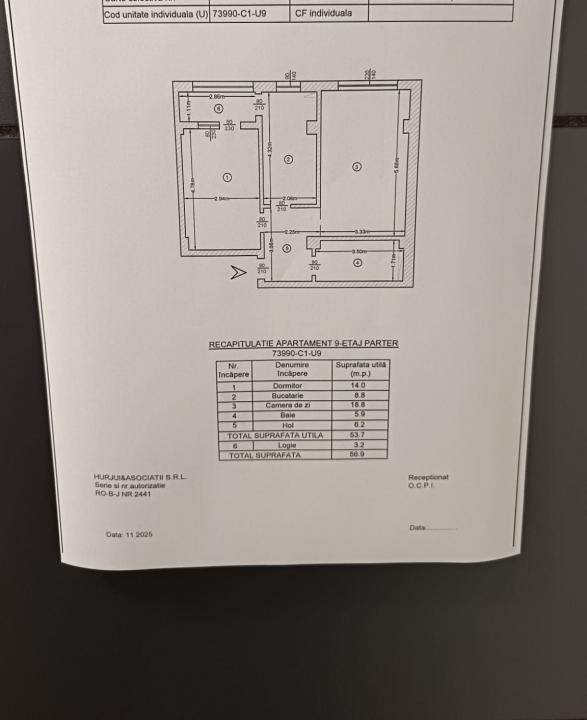 Apt 2 camere, TVA inclus | Bloc 2025 | Parcare inclusă | Intabulat, Rediu,