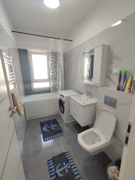 Apartament 2 camere intabulat 55mp Pacurari Kaufland - Contemporan 