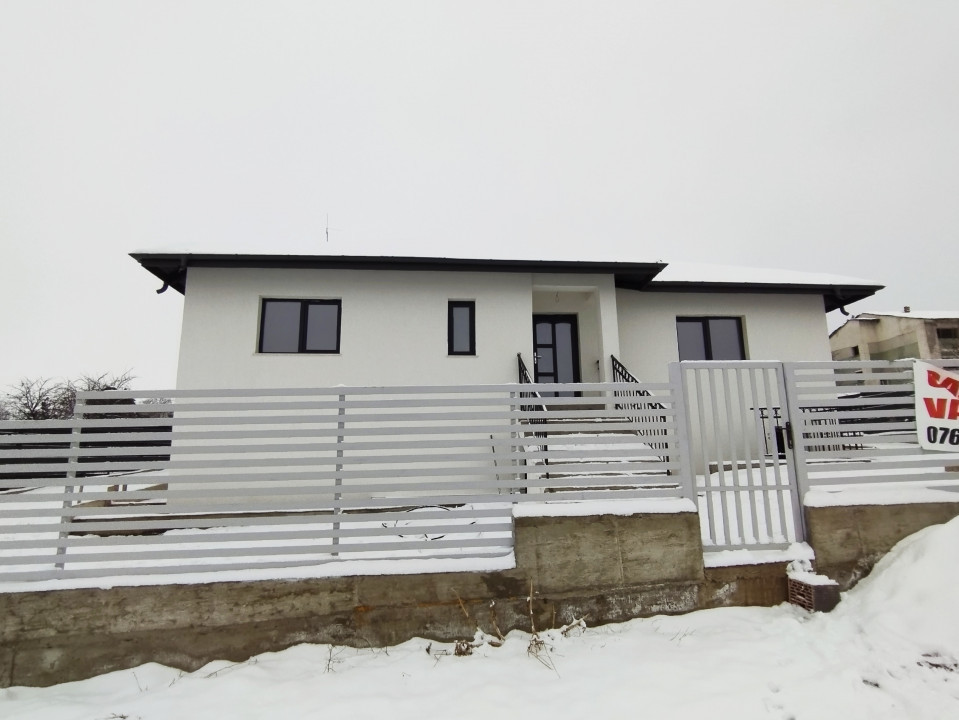 Casa plan parter, BECI si incalzire in pardoseala, Valea Lupului