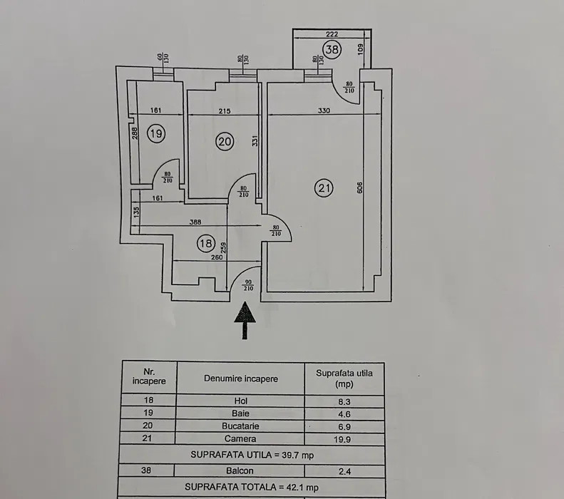 APARTAMENT IN BLOC NOU, ETAJ 2/3, MUTARE IMEDIATA