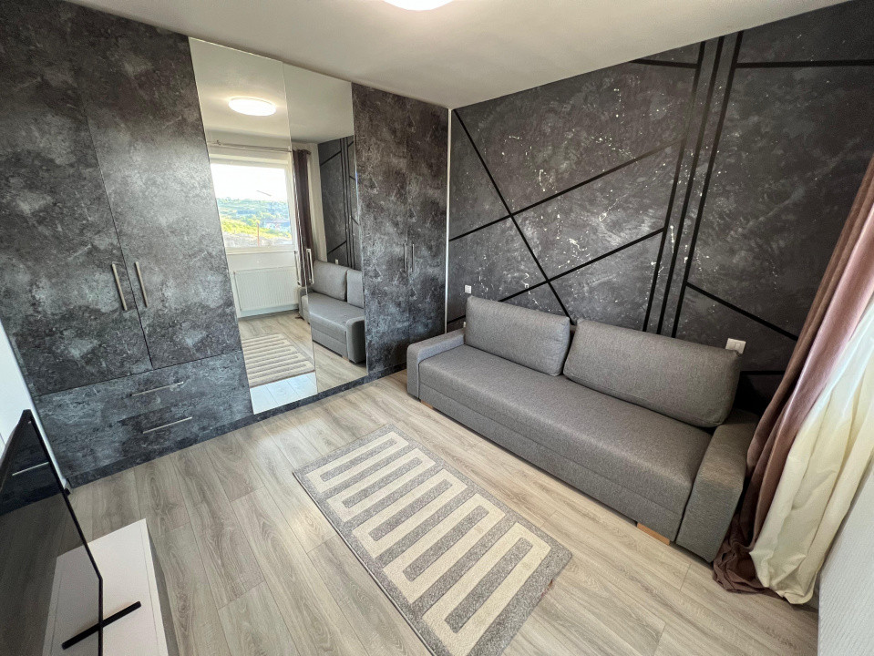 Apartament 2 camere mobilat și utilat et  1 Pacurari-Unicredit