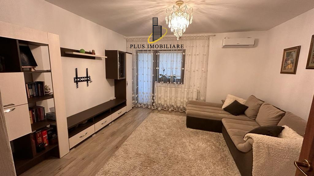 Apartament 2 camere mobilat și utilat et 1 decomandat 62mp Pacurari-Alpha Bank