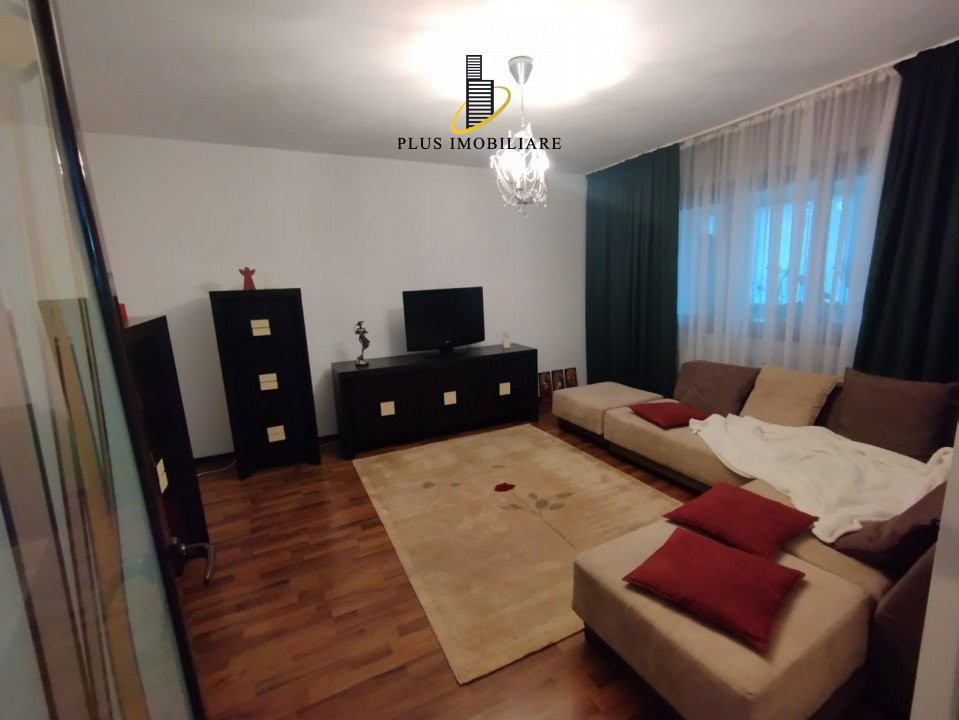 Apartament 3 camere renovat si mobilat 16mp balcon Arcu-Gara