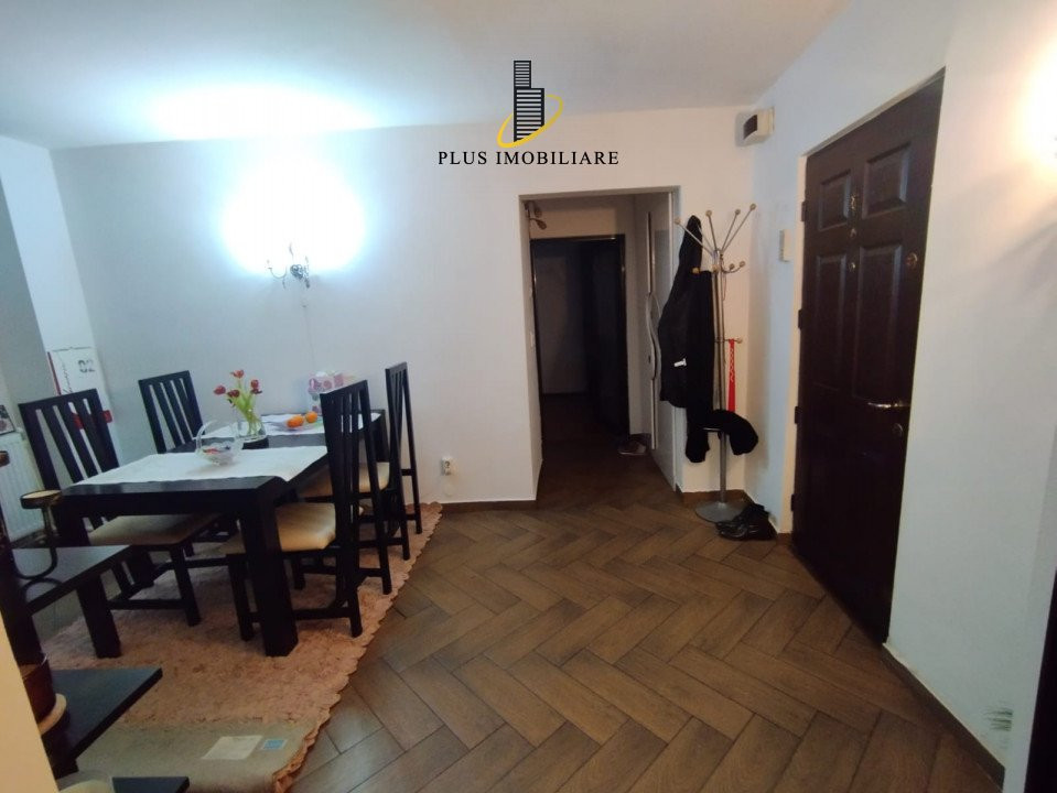 Apartament 3 camere renovat si mobilat 16mp balcon Arcu-Gara