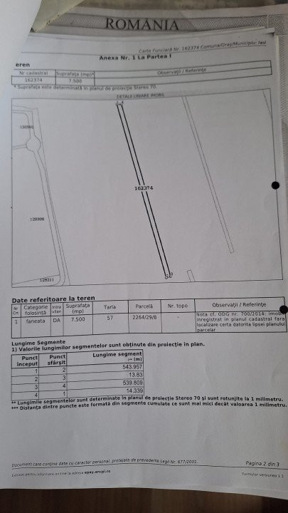 TEREN INTRAVILAN, 7500 MP, LANGA CARREFOUR ERA