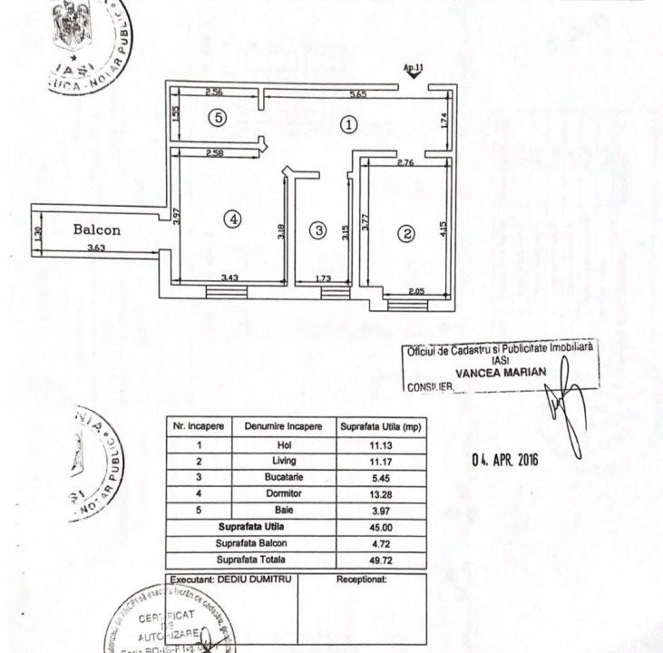 APARTAMENT 2 CAMERE, DECOMANDAT, BLOC NOU, MOBILAT, UTILAT, ETAJ 2/3